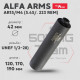 Газоразгруженный ДТКП закрытого типа Alfa Arms на AR15/M4, кал.5,45/.223Rem (UNEF 1/2-28)
