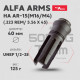 Пламегаситель Alfa Arms трехщелевой на  AR-15/М4 (UNEF 1/2-28)